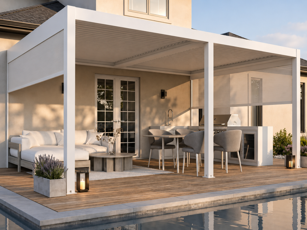 Outdoor shading quote for custom pergola project
